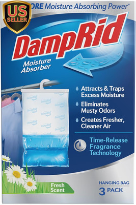 Fresh Scent Hanging Moisture Absorber, 1 Pound (Pack of 3) - Eliminates Musty Od