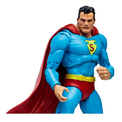 McFARLANE DC MULTIVERSE SUPERMAN ACTION COIMCS # 1 PLATINUM EDITION FIGURE 2023