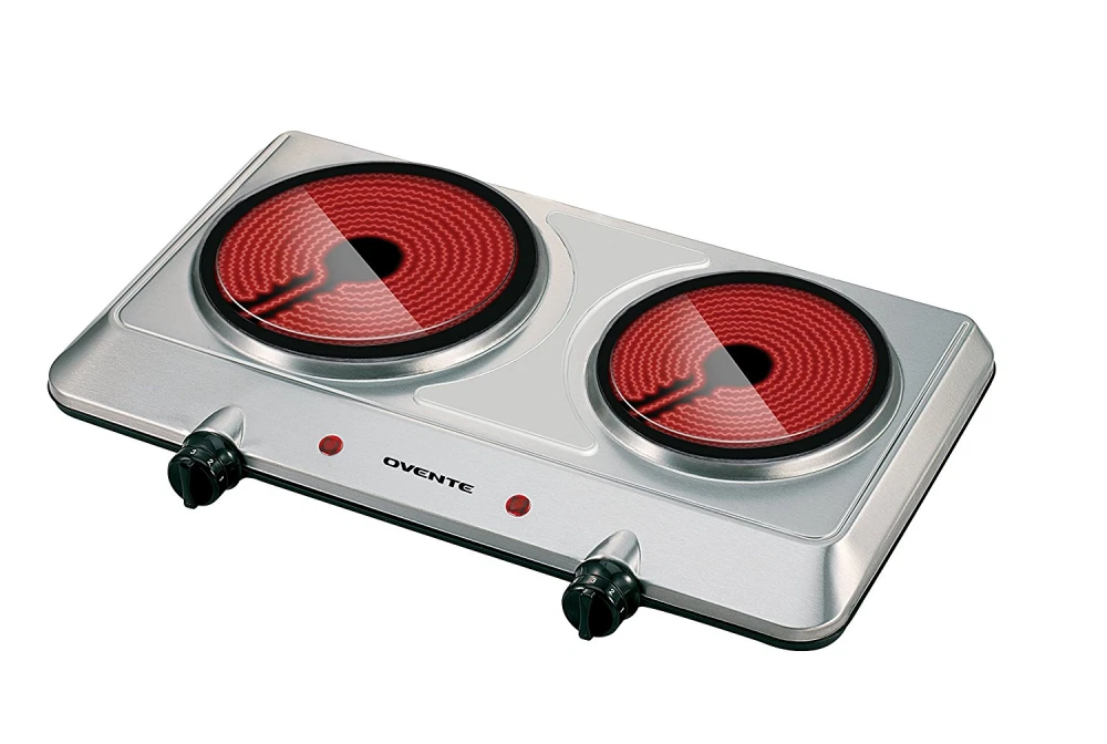 Electric Double Hot Plate Burner 2 Two Cooking Stove Commercial Portable  1500w 814667020581 | eBay