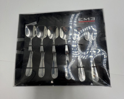 EME Universal Cutlery Spoon Stainless Steel 6 Piece Dishwasher Safe