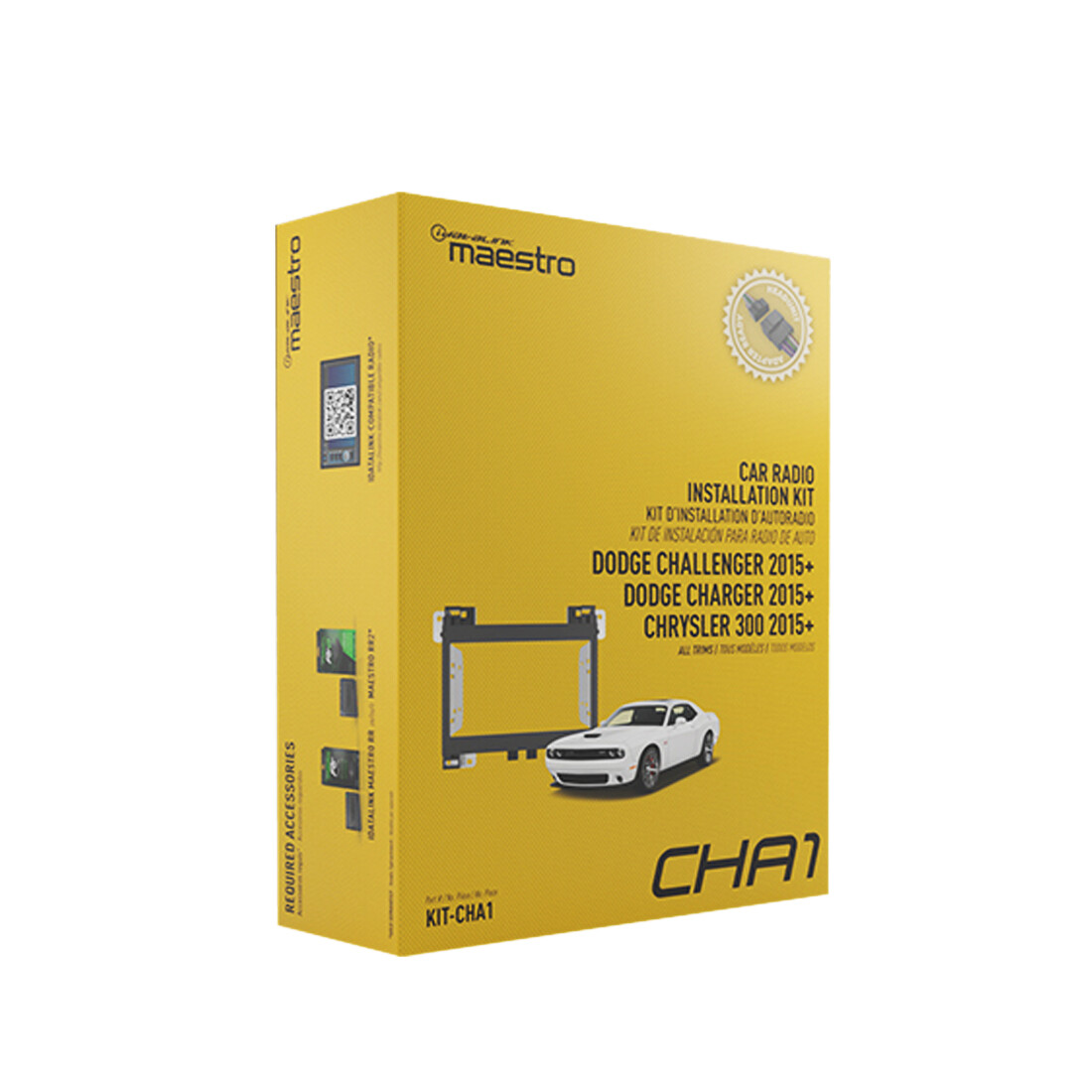 iDatalink KIT-CHA1 kCHA1 Kit 2015-up Charger/Challenger Chrysler