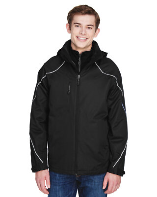 North End Men's Tall Angle 3-in-1 Jacket with Bonded Fleece Liner - 88196T