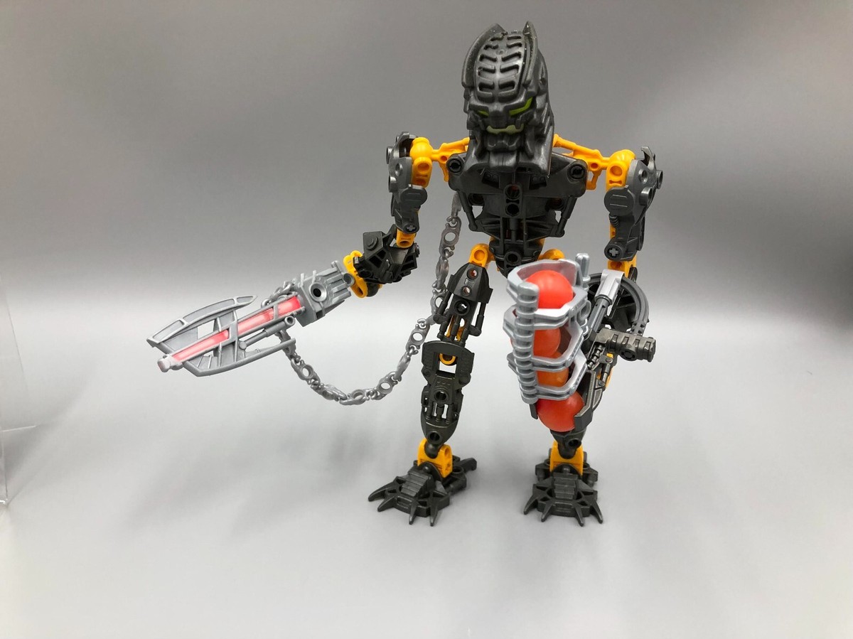 Lego Bionicle: Toa Inika, Toa Hewkii, 8730, Complete w/Manual