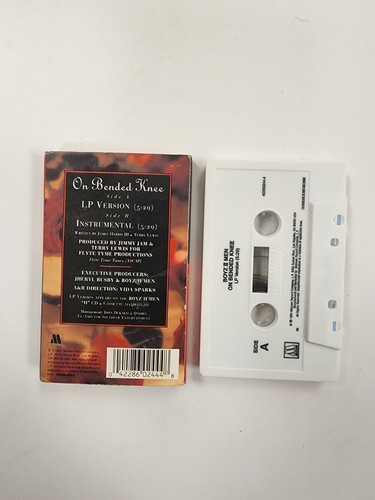 Boyz II Men 1994 On Bended Knee Original Single Cassette - Picture 2 of 2