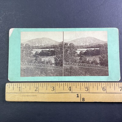 Albert Cairn Balmoral Cairns Deeside Scotland Stereoview Antique c1855 X3669
