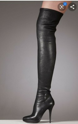 italian leather thigh high boots