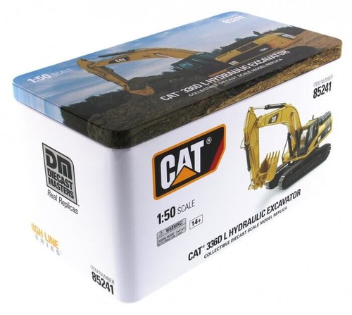 DIECAST MASTERS - Escavatore CATERPILLAR 336 DL con conducente - 1/50 - DCM85241 - Foto 7 di 8