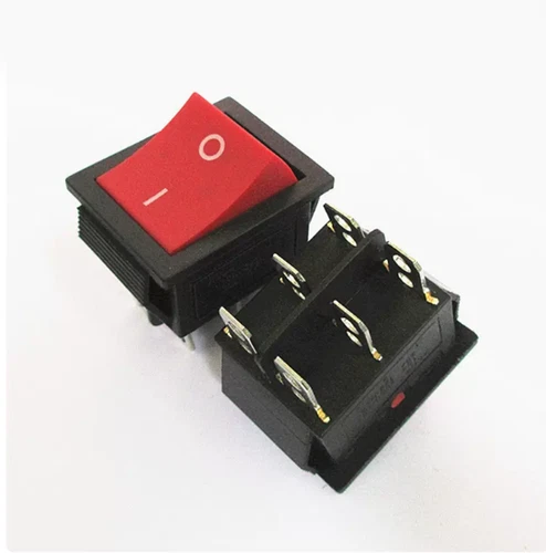 KCD4 Schiffstyp Wippschalter Schalter Reset 4/6 Pin 2/3-Position 16A 250VAC - Picture 14 of 28
