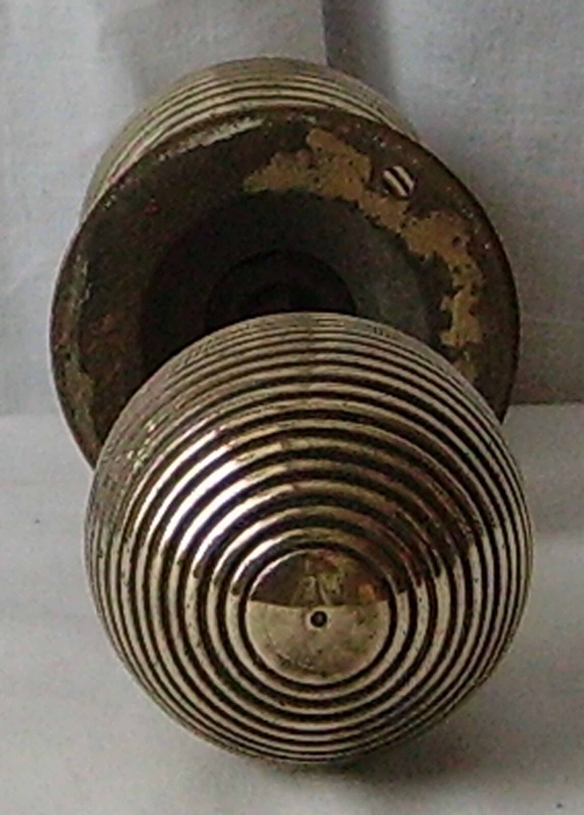 ANTIQUE BRASS BEEHIVE DOOR KNOBS eBay