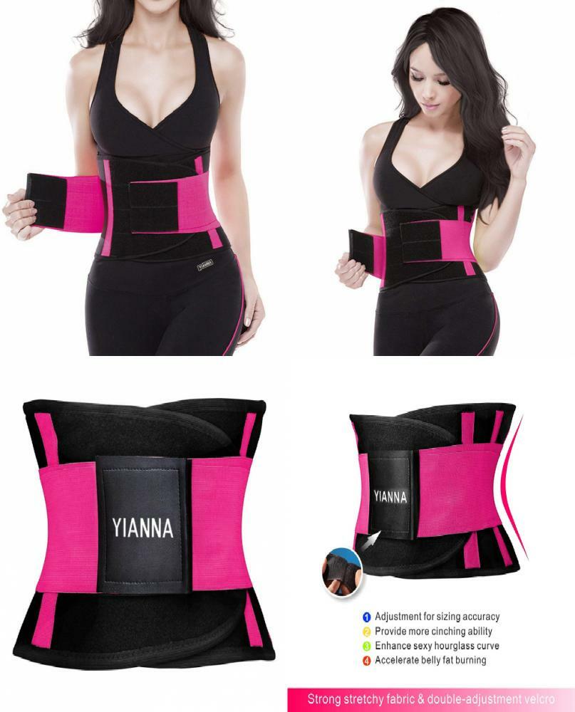 YIANNA Women Waist Trainer Belt Slimming Sauna Trimmer Small