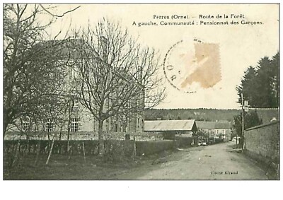 61.PERROU.N°3872.ROUTE DE LA FORET.A LINKS, COMMUNAUTE PENSIONAT DES JUNGEN