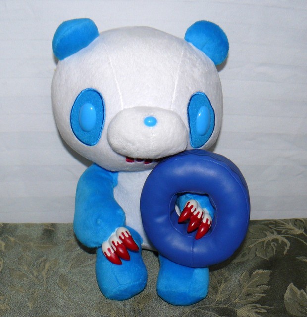 PLUSH GLOOMY BEAR HOLDING TIRE MORI CHACK 11