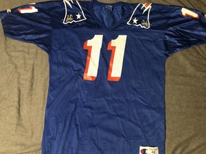Vintage Champion Drew Bledsoe New England Patriots Jersey Adult 48 Nfl Ebay