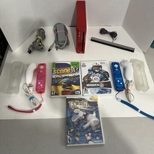 Nintendo Wii Console Bundle Tested Working Controllers Games