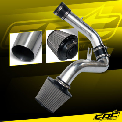 For 00-05 Mitsubishi Eclipse GT 3.0L V6 Polish Cold Air Intake +Stainless Filter