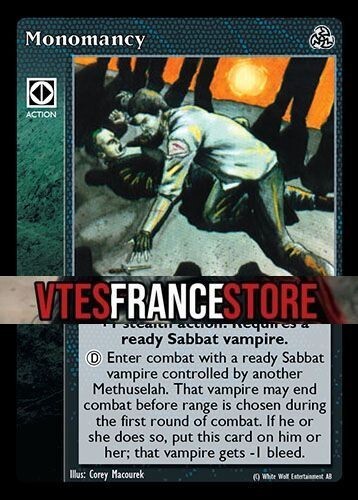 Monomancy x4 - Action / Third Edition Vampire the Eternal Struggle