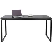 Computer Espresso Style Writing Desk Modern Study Office Desk Corner Table 55" 