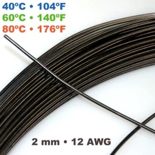 Nitinol SMA Shape Memory Alloy wire all temps all sizes any length by the foot