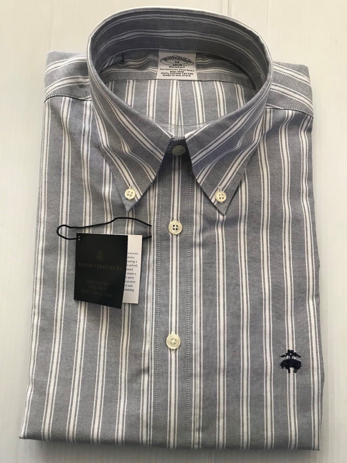 NWT BROOKS BredHERS 1818 MEN REGENT ORIGINAL POLO NON IRON SUPIMA S_XL NWT BROOKS BredHERS 1818 MEN REGENT ORIGINAL POLO NON IRON SUPIMA S_XL