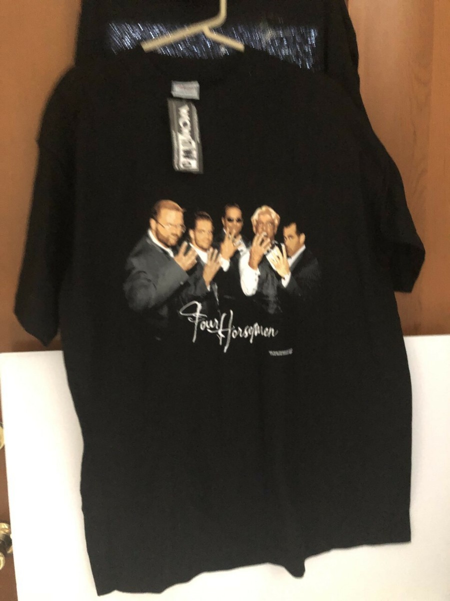 wcwフォーホースメン WCW NWO 1999 FOUR HORSEMAN WRESTLING SHIRT AUTHENTIC RARE HTF SZ