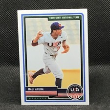 MAUI AHUNA 2023 USA Baseball Stars & Stripes Collegiate National Team #62