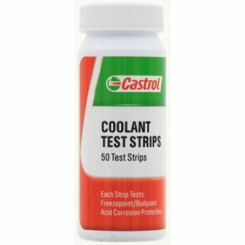 Castrol Coolant Test Strips Castrol Radiator Pack of 50 9310084475528