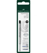 Faber-Castell Ballpoint Pen Refill in Black - Extra Broad - 1 Refill - NEW