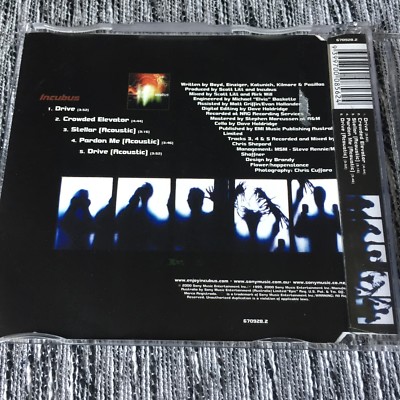 Incubus Drive Single 5 Tracks (Sony Music 2000) Maxi-Single CD | eBay