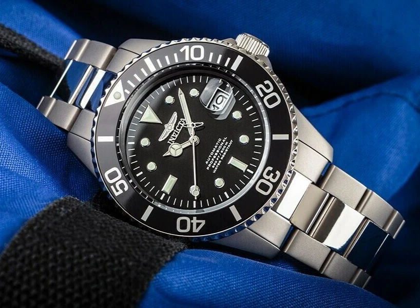 Мужские автоматические часы Invicta 45 мм ТВЕРДЫЙ ТИТАН Pro Diver NH35A 200 м 0420 - Изображение 3 из 4