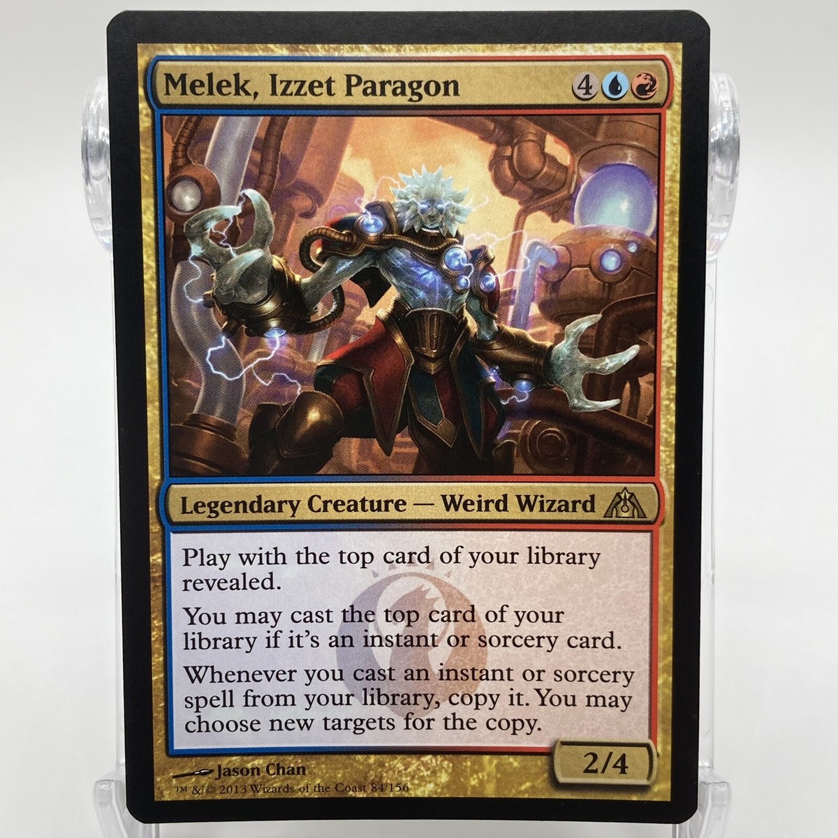Melek, Izzet Paragon Rare Legendary Creature 84/156 MTG Dragon's