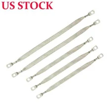 SET OF 5 UNIVERSAL ENGINE GROUND STRAP TRUCK/CAR SET 3-10" AND 2-13" 1/2" WIDTH