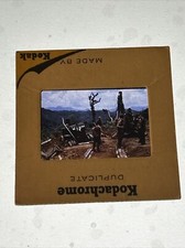 Vintage Rare 1972 35mm Slide Military Vietnam Army Soldiers Working Tracks Dig