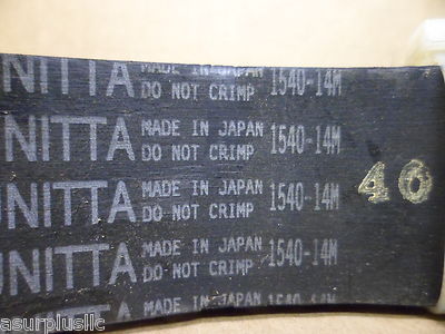 UNITTA 1540-14M-40 SYNCHRONOUS TIMING BELT 14 MM PITCH 1540mm LONG