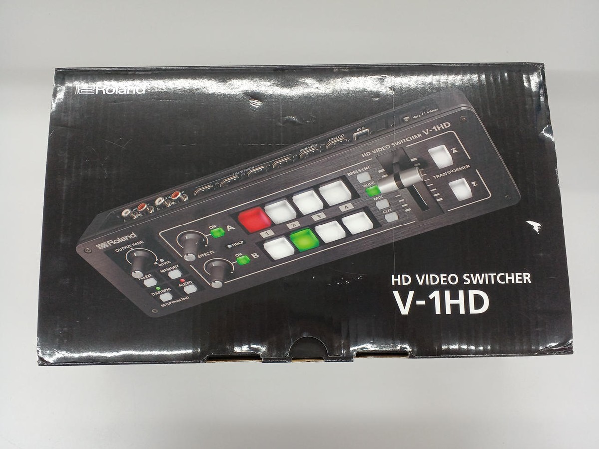 Roland V-1HD Portable 4 x HDMI Input Video Switcher from Roland V-1HD Portable 4 x HDMI Input Video Switcher from
