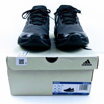 Adidas, ZNsara Boost, Women s Running Shoe, Black/Purple Chrome, Women's Size 8
