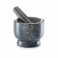 Zeller Granit MöRser & StößEl Set GewüRzreibe Schlegel Zerkleinerer GewüRzmöRser