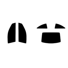 For Mercedes C-Class Coupe 2007-12 Full Pre Cut Window Tint Kit Front & Rear