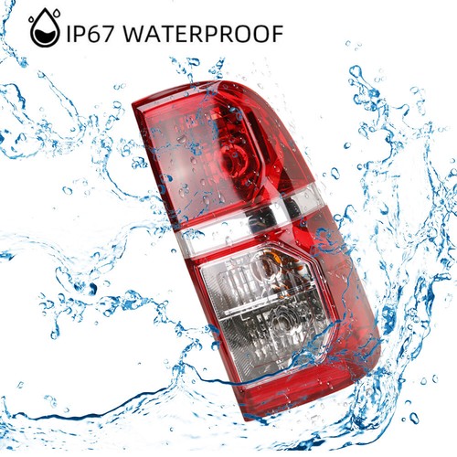 Pair Tail Light Rear Lamp Set For Toyota Hilux SR SR5 2005-2015 RH+LH Indicators - Picture 7 of 12