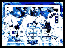 2017 Topps Fire Carlos Correa Walk It Off Blue Chip #WO-10 - Houston Astros