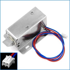 Down Electronic Solenoid Latch Lock 12V 0.4A Electric Release Assembly Catch
