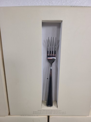 NOS Lot of 5 (100 pieces) Farberware Bridal Cosmopolitan 20-Piece Flatware Sets - Picture 18 of 18