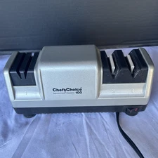 Chef's Choice Diamond Hone Knife Sharpener  Heavy-Duty Model 100 Works Great