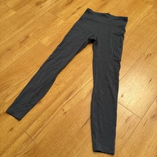 Allbirds Natural Leggings Small Womens Blue Merino Wool Blend Stretch Yoga