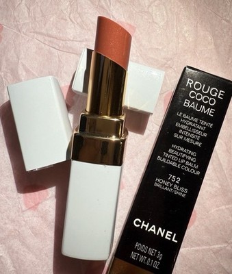 Chanel Rouge Coco Baume in 752 Honey Bliss Hydrating tinted lip balm