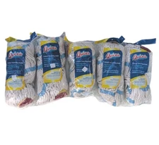 New! Five (5) Quickie Cotton Twist Mop Refills #0352 - 035 Series
