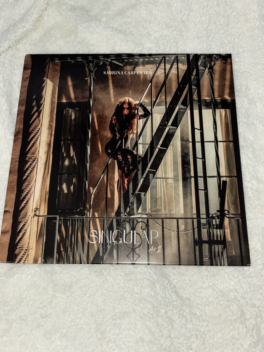 Sabrina Carpenter Singular Act II Standard Black Vinyl Used | eBay