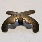 WW1 U.S. Army MP Military Police Corps  Collar Pin Crossed Pistols Insignia Part