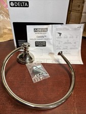 BRAND NEW - Delta Cassidy Towel Ring Polished Nickel 79746-PN
