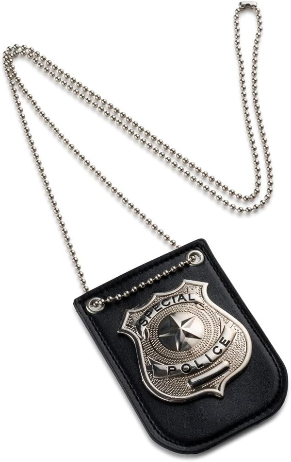 Dress Up America Police Badge For Kids - Pretend Play Police Costume Accessorie