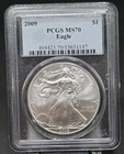 2009 1oz .999 Silver American Eagle | PCGS MS70 #147